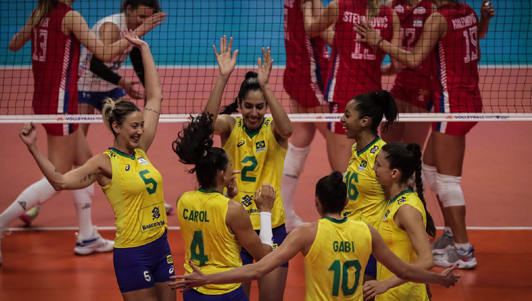 女排與巴西比賽回放,女排與巴西比賽回放，一場巔峰對決的細(xì)致解析