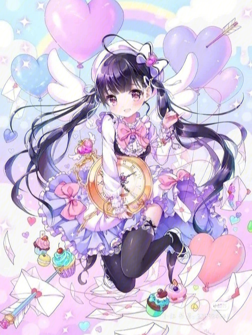 夢幻之美與二次元文化的交融，動(dòng)漫女生圖片欣賞