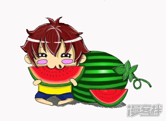 西瓜動(dòng)漫圖，夏日友情的甜蜜時(shí)光之旅