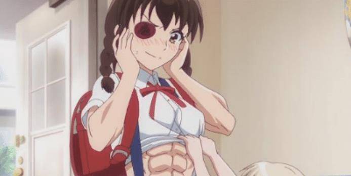 動漫腹肌女與神秘小店的奇幻故事