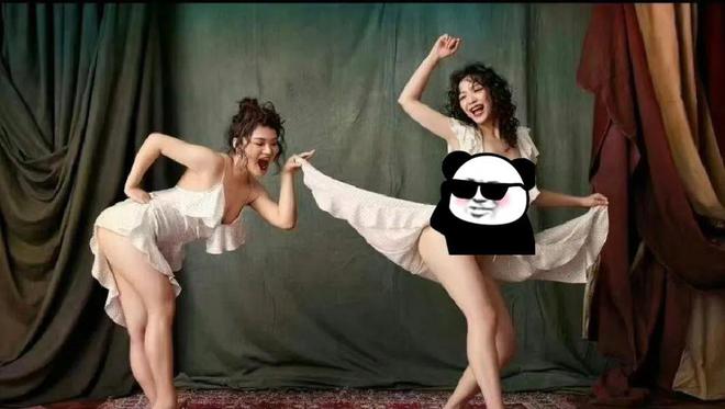 金靖最新泳裝，自然美景中的輕松邂逅