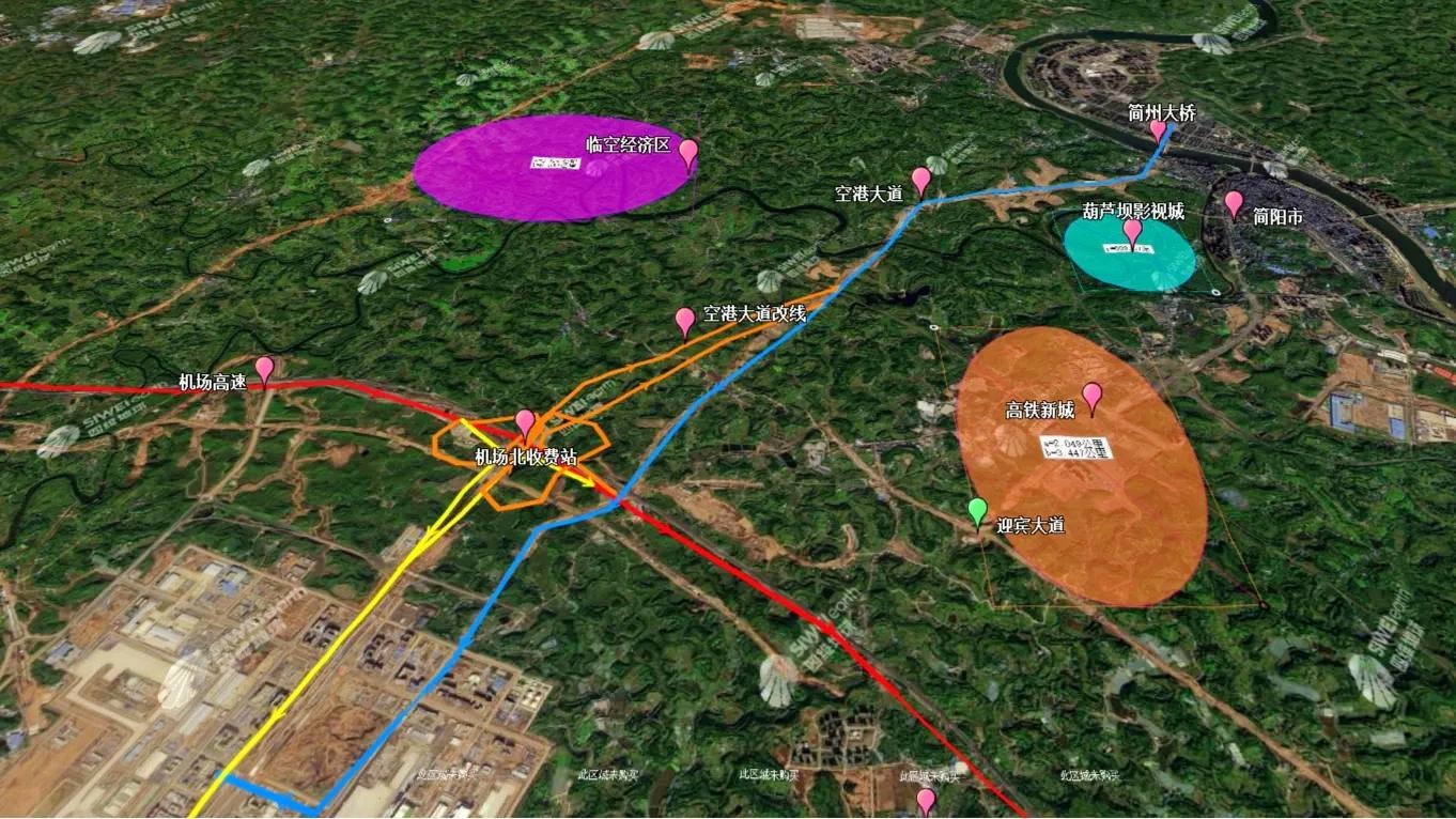 簡(jiǎn)陽西內(nèi)環(huán)，自然美景的探索之旅